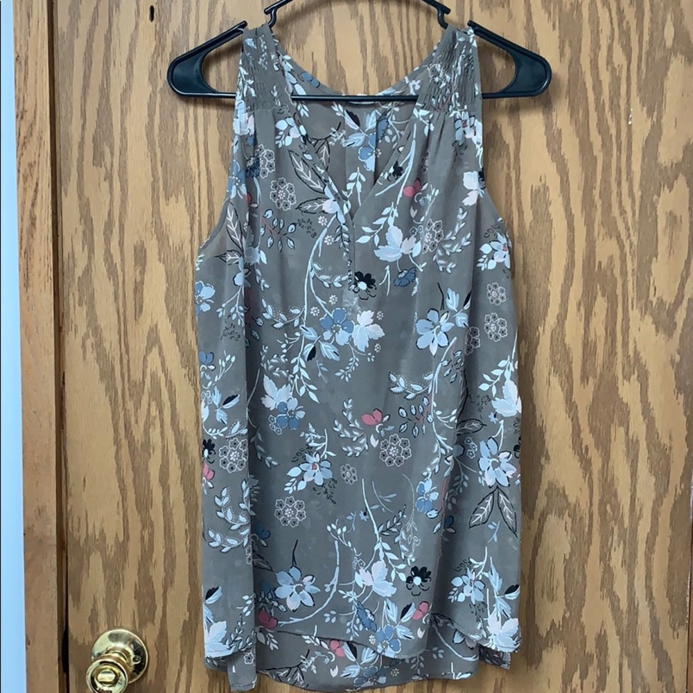 Women’s Maurices Large Shear Chiffon Tank Top